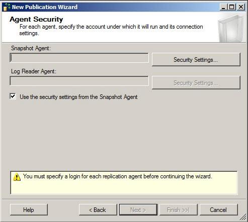 Security Settings