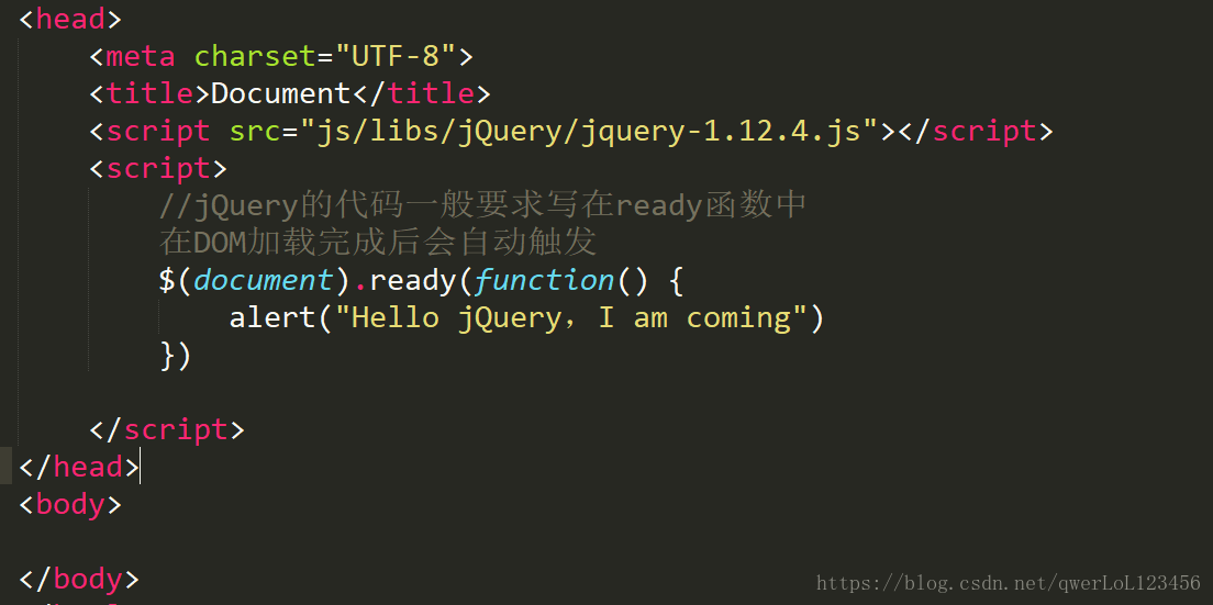 jQuery ------ Hello jQuery